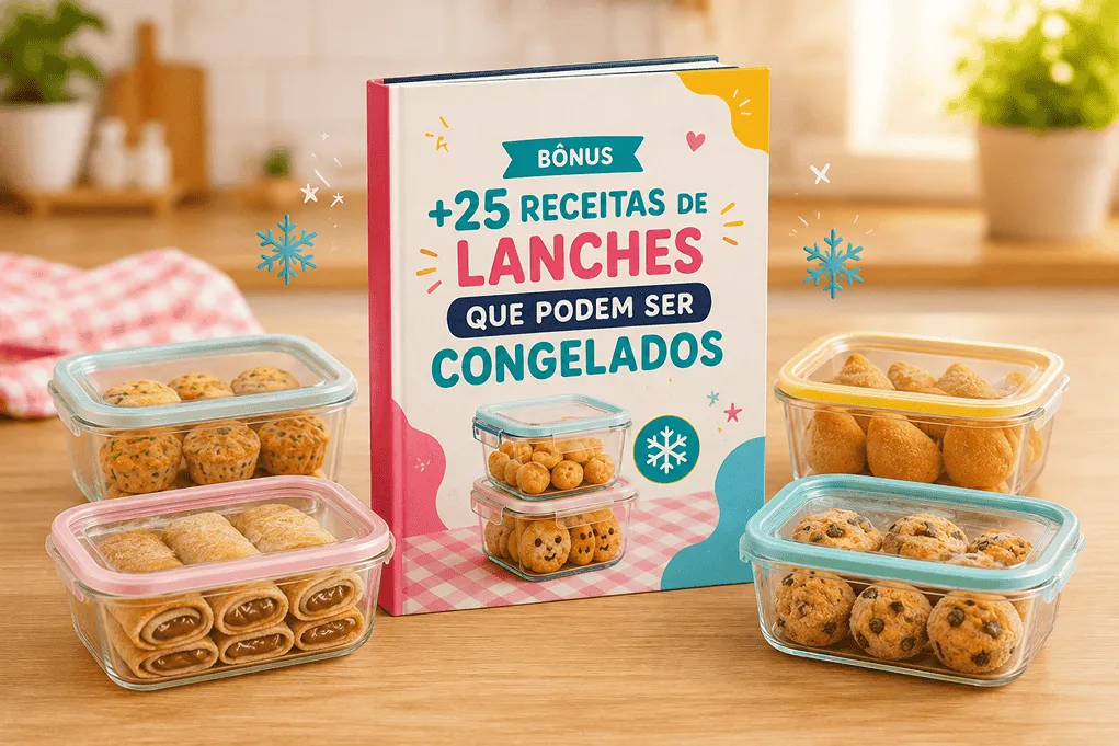 +25 Receitas de Lanches que Podem Ser Congelados